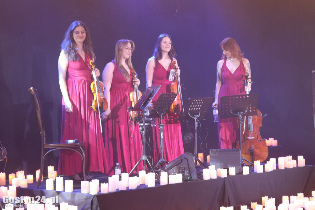 Koncert Magia Muzyki w blasku świec w Borku Wlkp.
