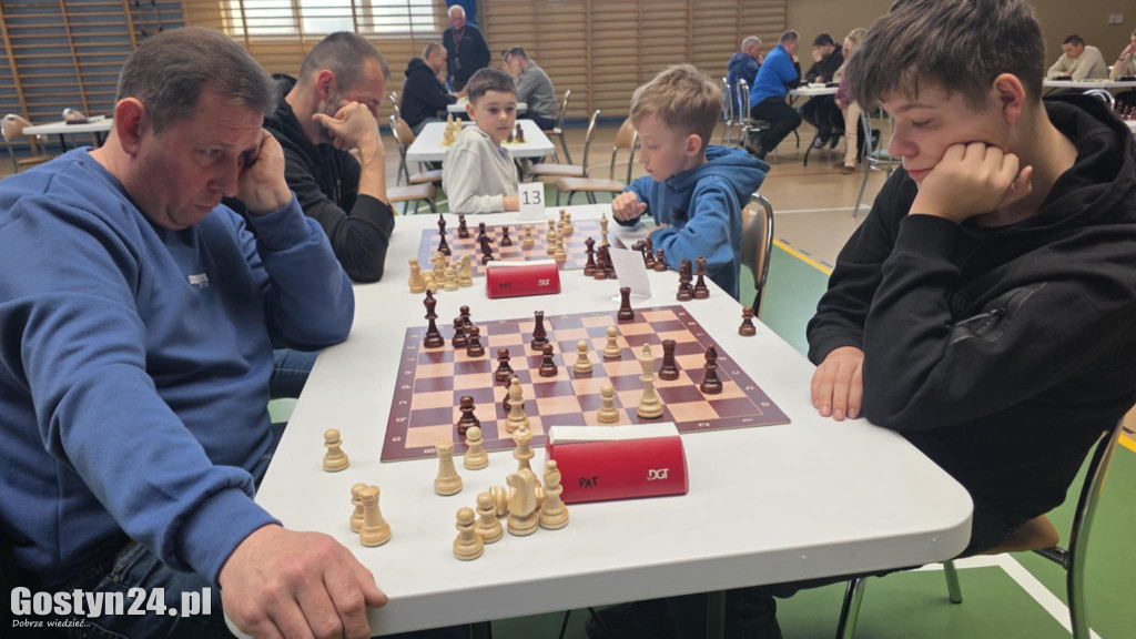 Mistrzostwa szachistów i warcabistów w Pępowie