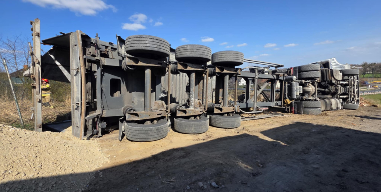 Wypadek na ul. Reymonta w Gostyniu