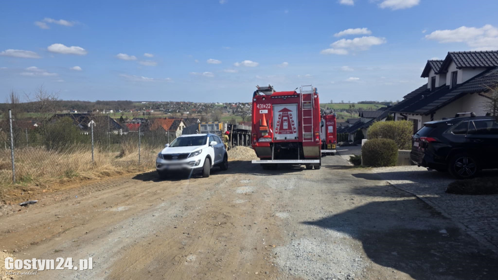 Wypadek na ul. Reymonta w Gostyniu