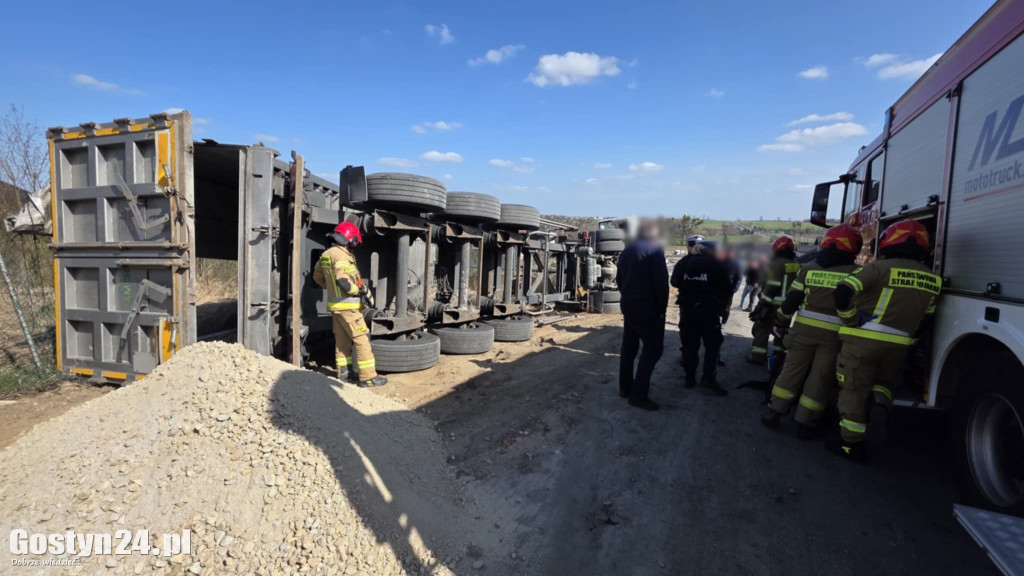 Wypadek na ul. Reymonta w Gostyniu