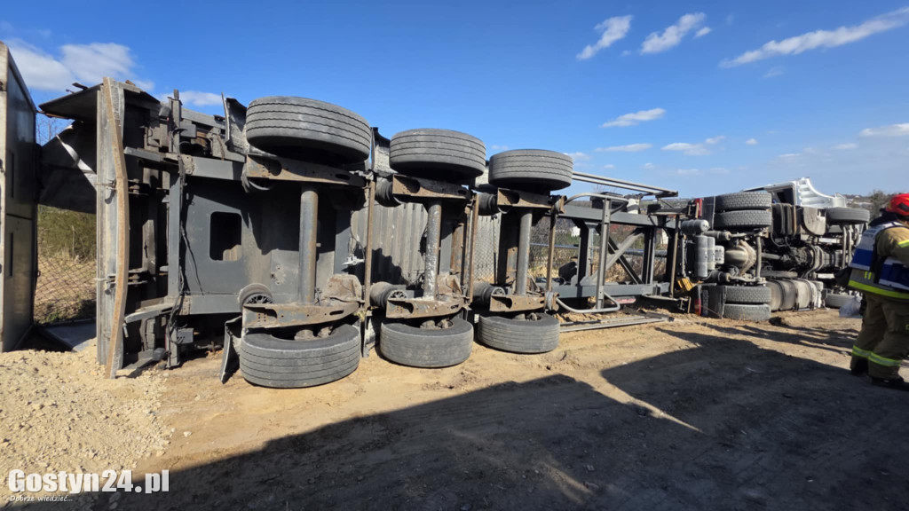 Wypadek na ul. Reymonta w Gostyniu