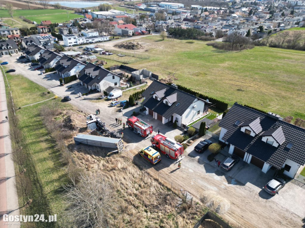 Wypadek na ul. Reymonta w Gostyniu