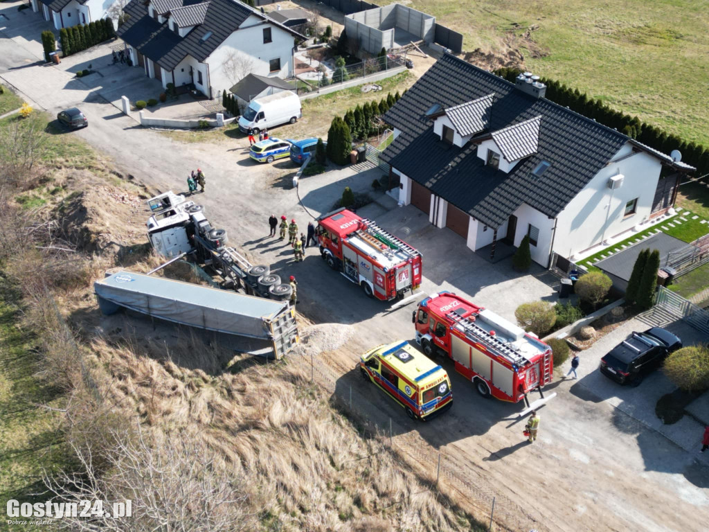 Wypadek na ul. Reymonta w Gostyniu