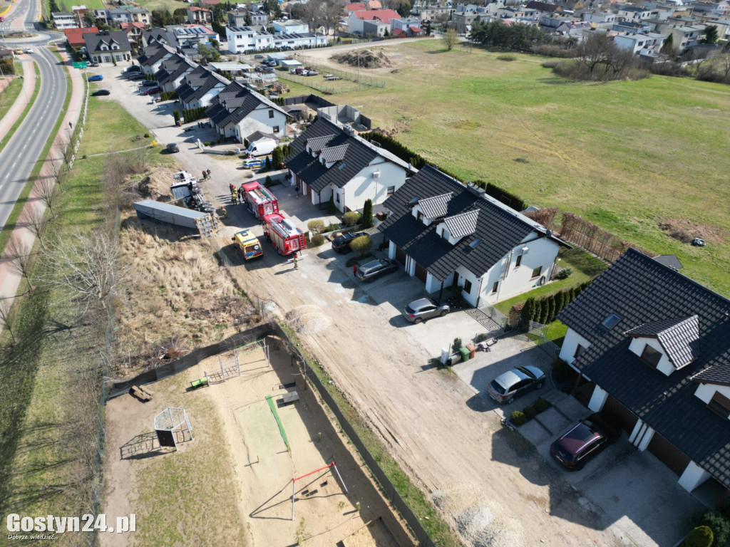 Wypadek na ul. Reymonta w Gostyniu