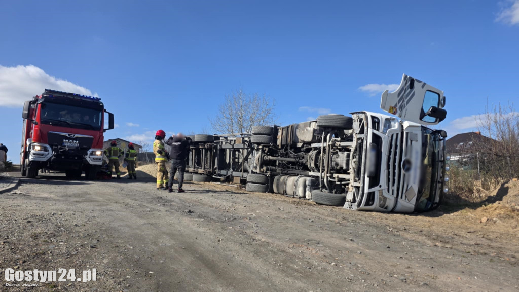 Wypadek na ul. Reymonta w Gostyniu