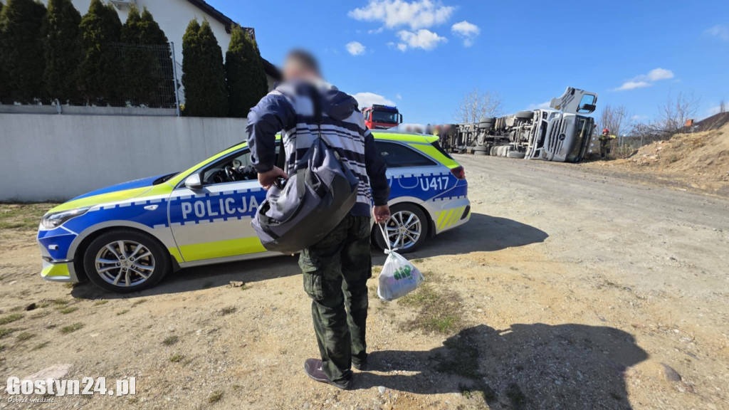 Wypadek na ul. Reymonta w Gostyniu