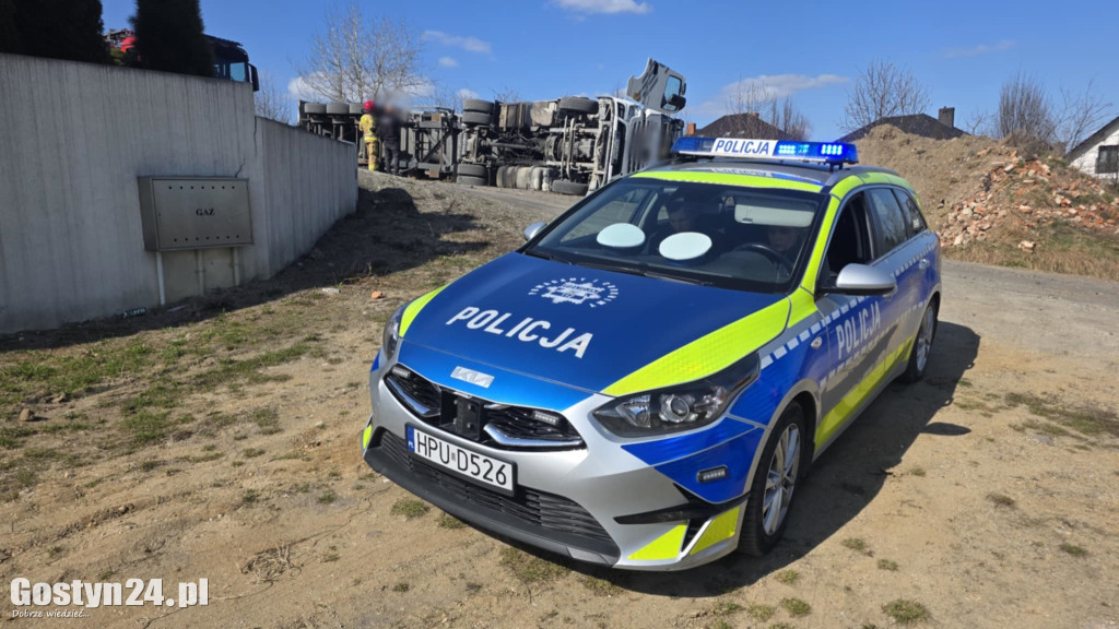 Wypadek na ul. Reymonta w Gostyniu