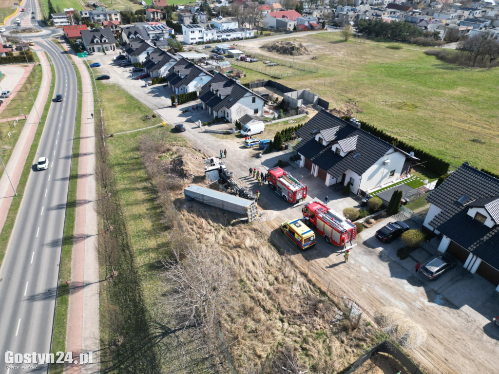 Wypadek na ul. Reymonta w Gostyniu