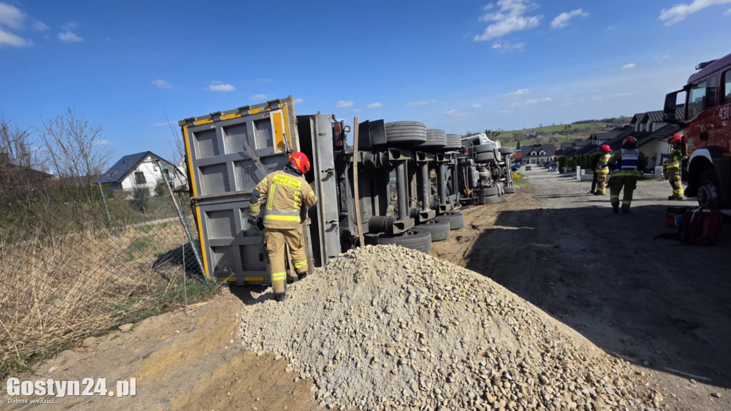 Wypadek na ul. Reymonta w Gostyniu