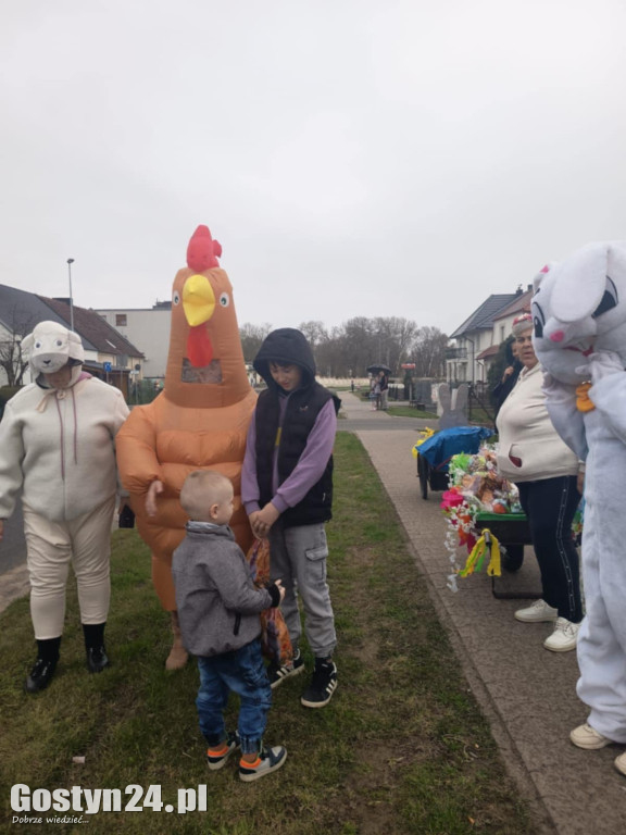 Zajączek odwiedził najmłodszych w Łęce Wielkiej