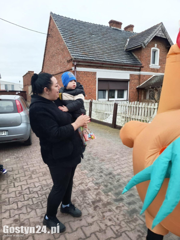 Zajączek odwiedził najmłodszych w Łęce Wielkiej