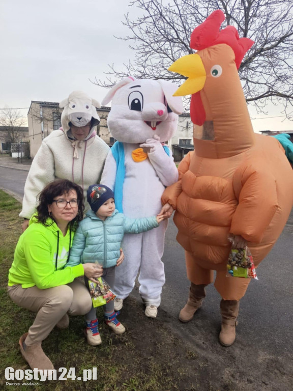 Zajączek odwiedził najmłodszych w Łęce Wielkiej