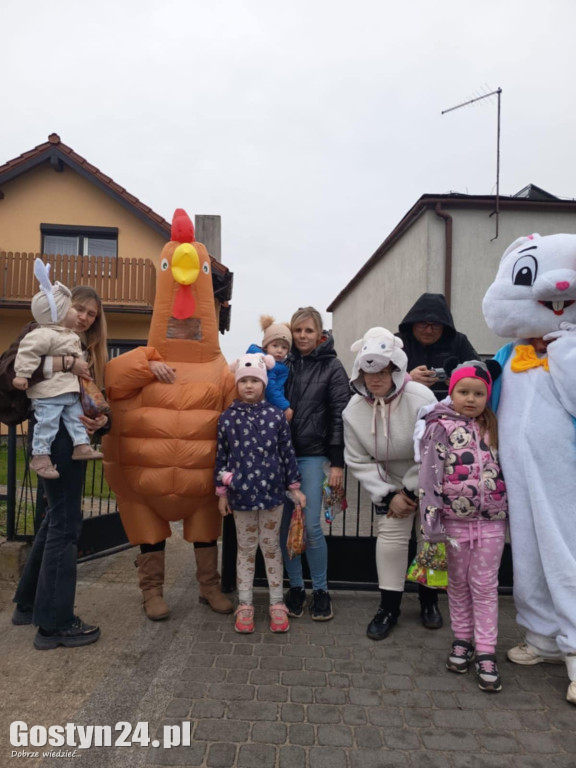 Zajączek odwiedził najmłodszych w Łęce Wielkiej