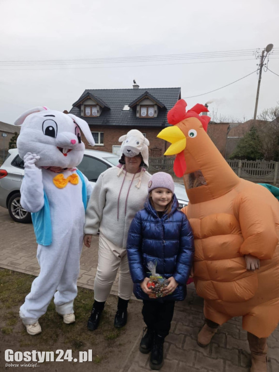 Zajączek odwiedził najmłodszych w Łęce Wielkiej