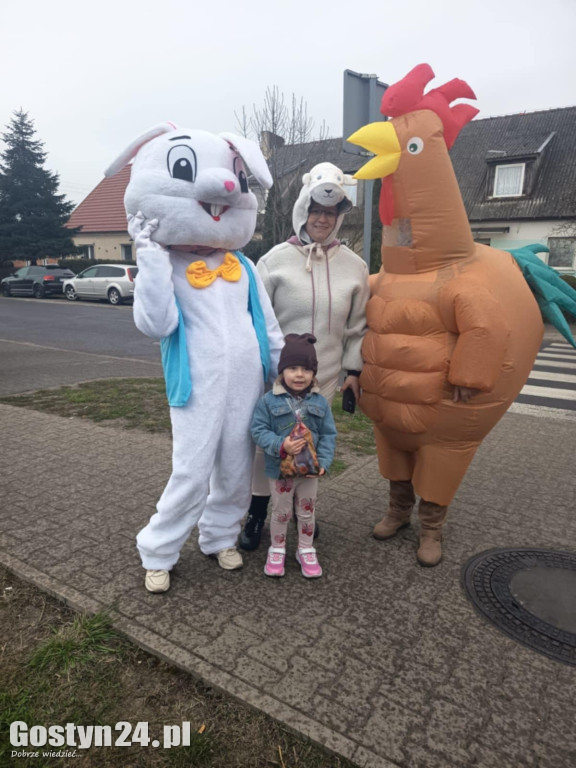 Zajączek odwiedził najmłodszych w Łęce Wielkiej