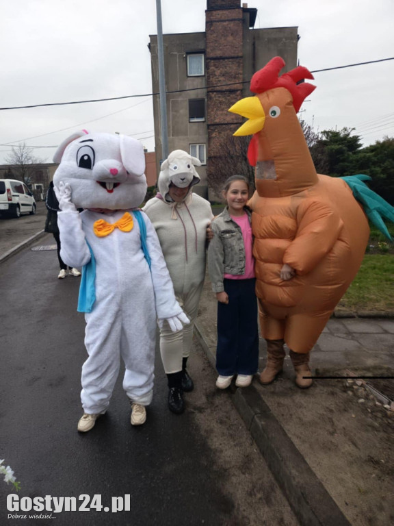 Zajączek odwiedził najmłodszych w Łęce Wielkiej