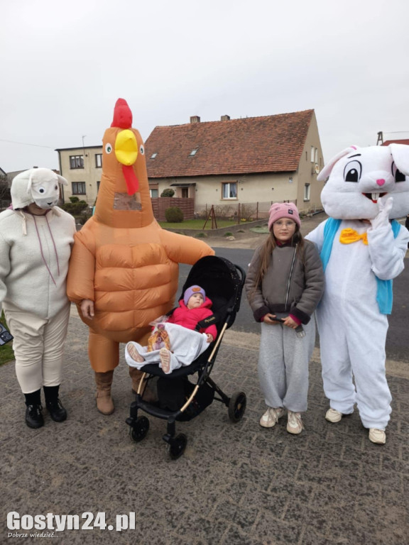 Zajączek odwiedził najmłodszych w Łęce Wielkiej
