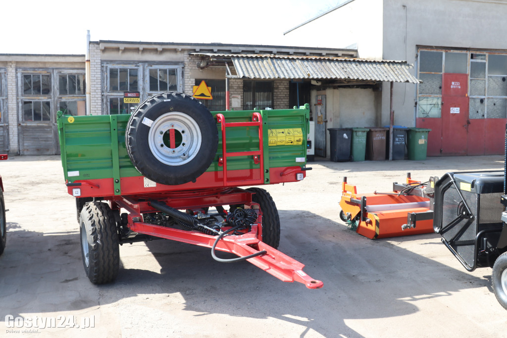 Nowy sprzęt w ZGKiM w Gostyniu