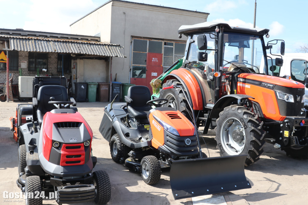 Nowy sprzęt w ZGKiM w Gostyniu