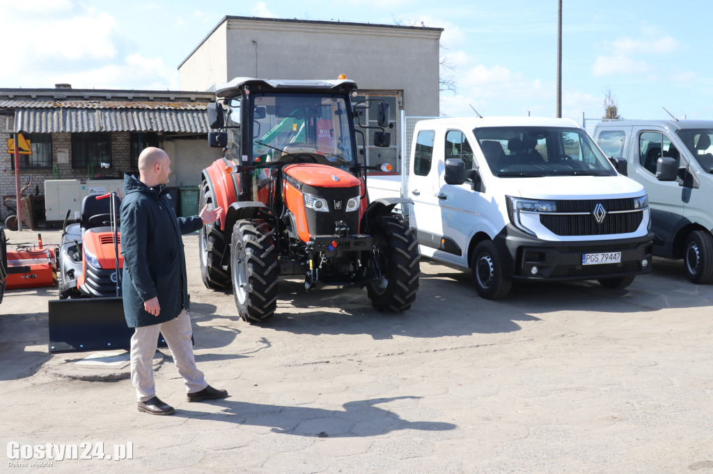 Nowy sprzęt w ZGKiM w Gostyniu