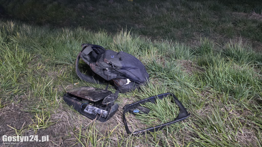 Wypadek na wylocie z Piasków, ranny rowerzysta