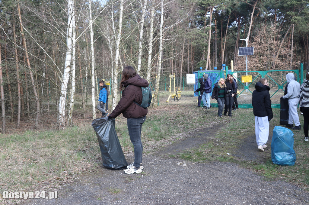 Sprzątanie świata w gminie Piaski