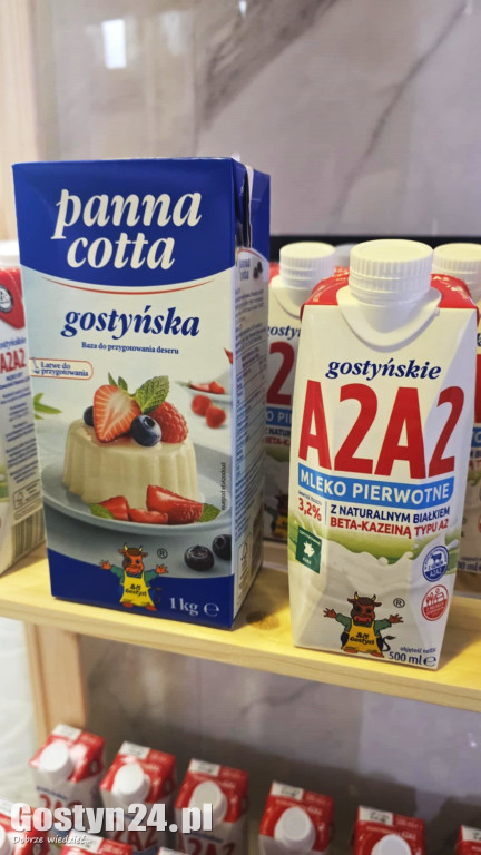 Prezentacja nowych produktów Spółdzielni Mleczarskiej w Gostyniu