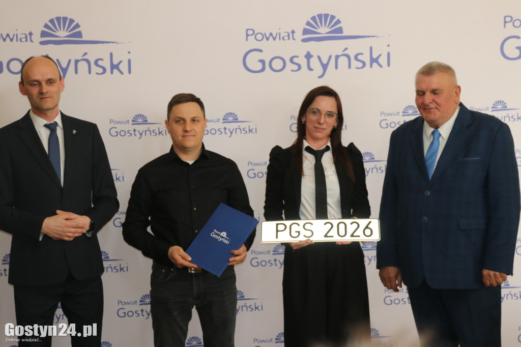 Rozdanie grantów w powiecie gostyńskim