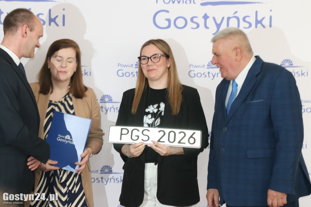 Rozdanie grantów w powiecie gostyńskim