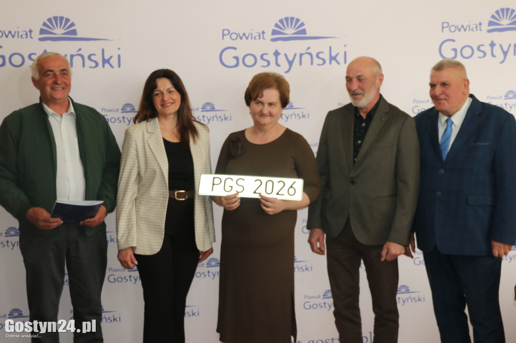 Rozdanie grantów w powiecie gostyńskim