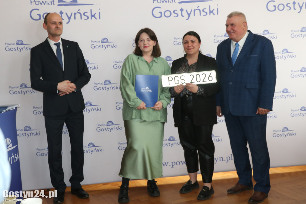 Rozdanie grantów w powiecie gostyńskim