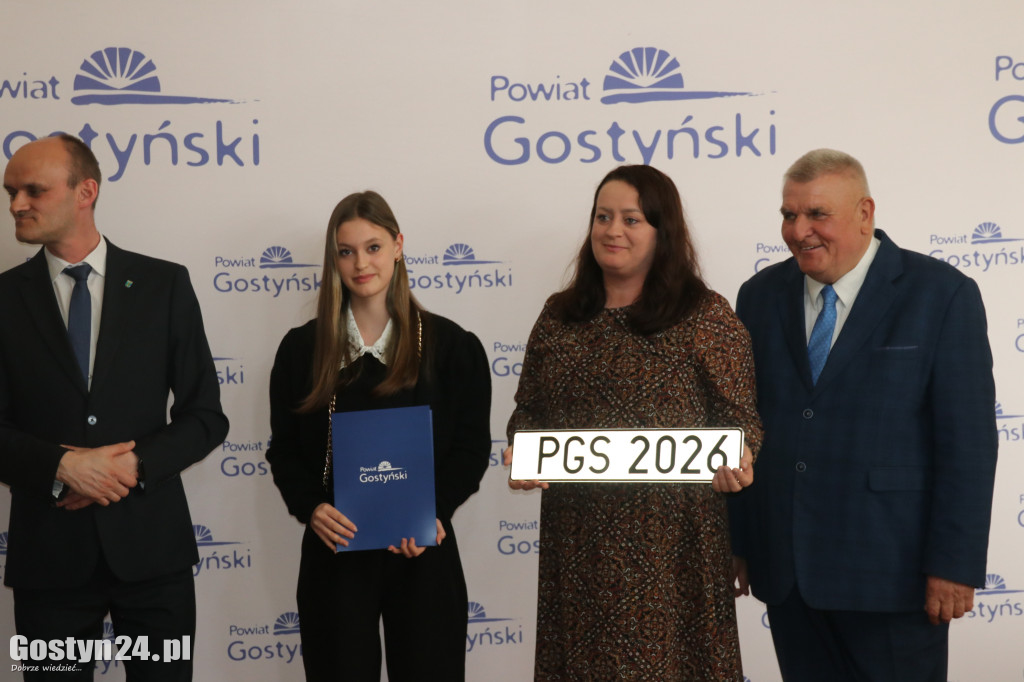Rozdanie grantów w powiecie gostyńskim