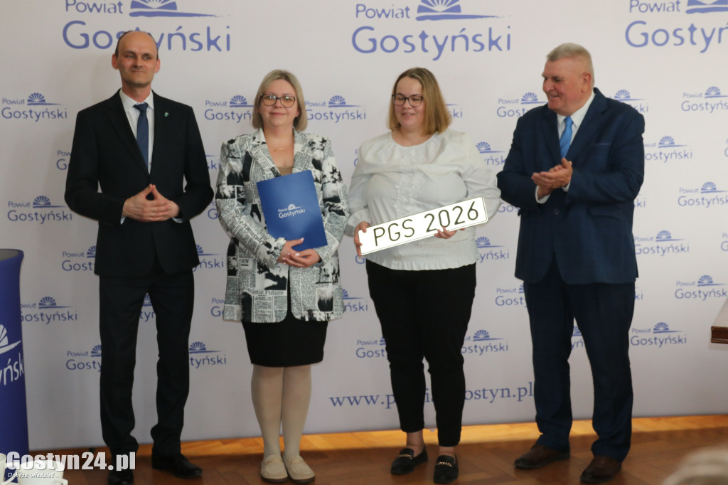 Rozdanie grantów w powiecie gostyńskim