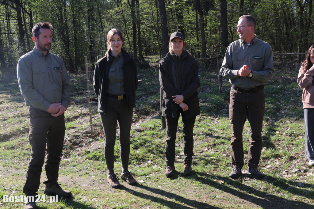 Sadzenie drzew w Lesie Dobrych Wspomnień