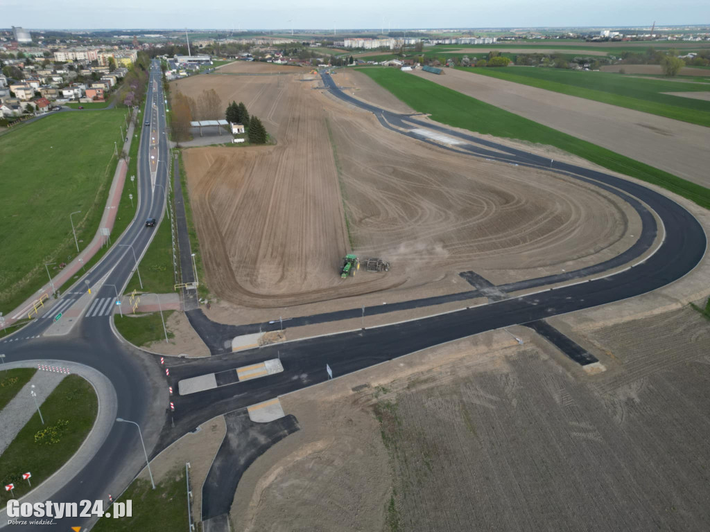 Budowa nowego łącznika w Gostyniu
