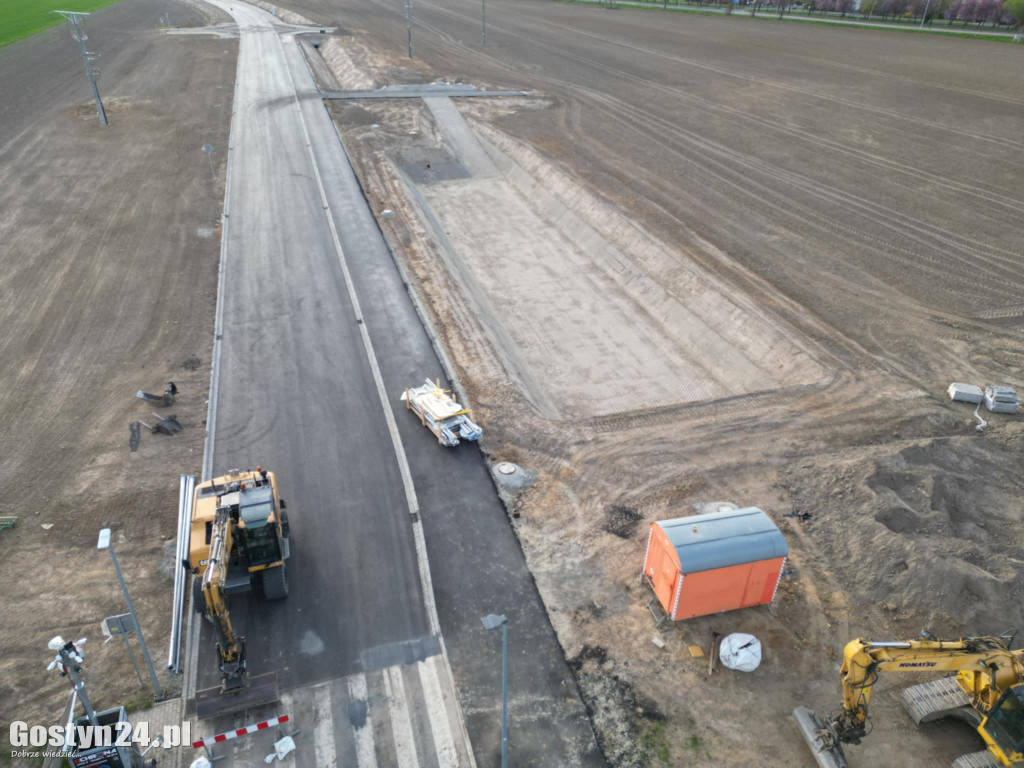 Budowa nowego łącznika w Gostyniu