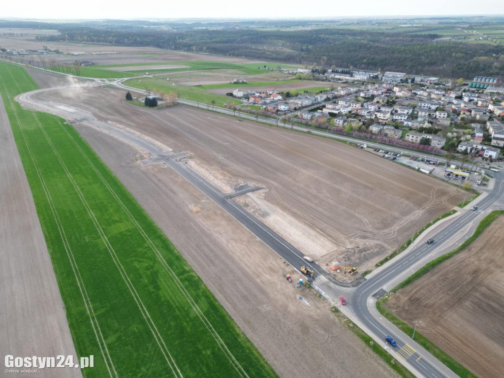 Budowa nowego łącznika w Gostyniu