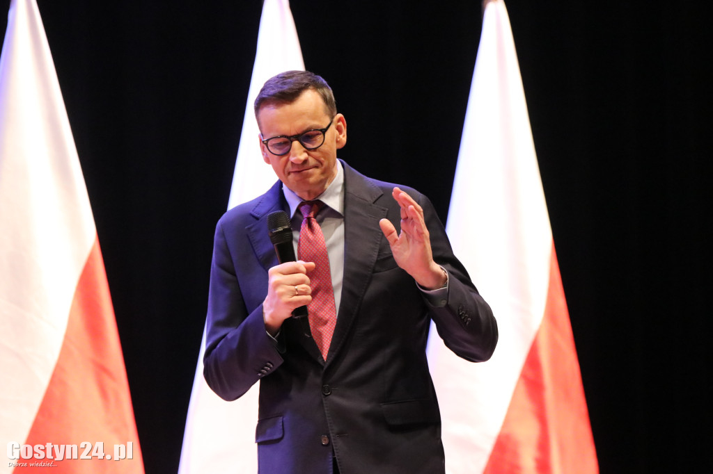 Spotkanie z Mateuszem Morawieckim w Krobi