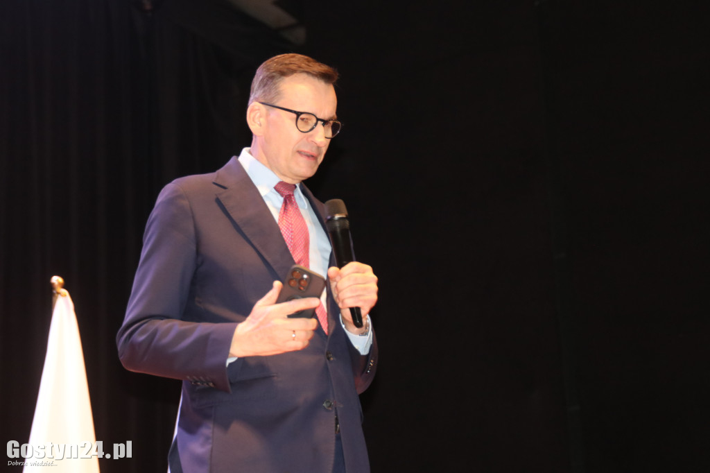 Spotkanie z Mateuszem Morawieckim w Krobi