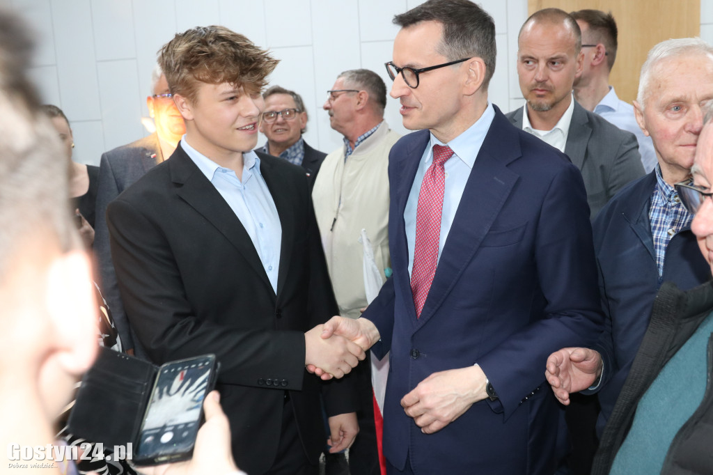 Spotkanie z Mateuszem Morawieckim w Krobi