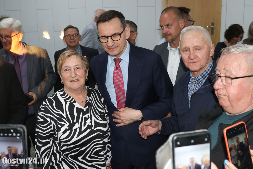 Spotkanie z Mateuszem Morawieckim w Krobi