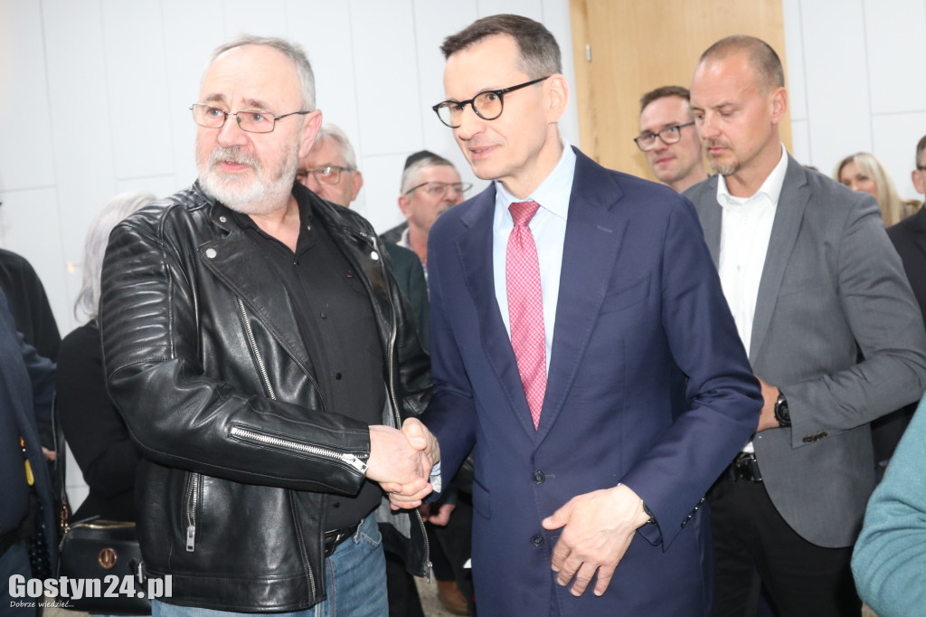 Spotkanie z Mateuszem Morawieckim w Krobi