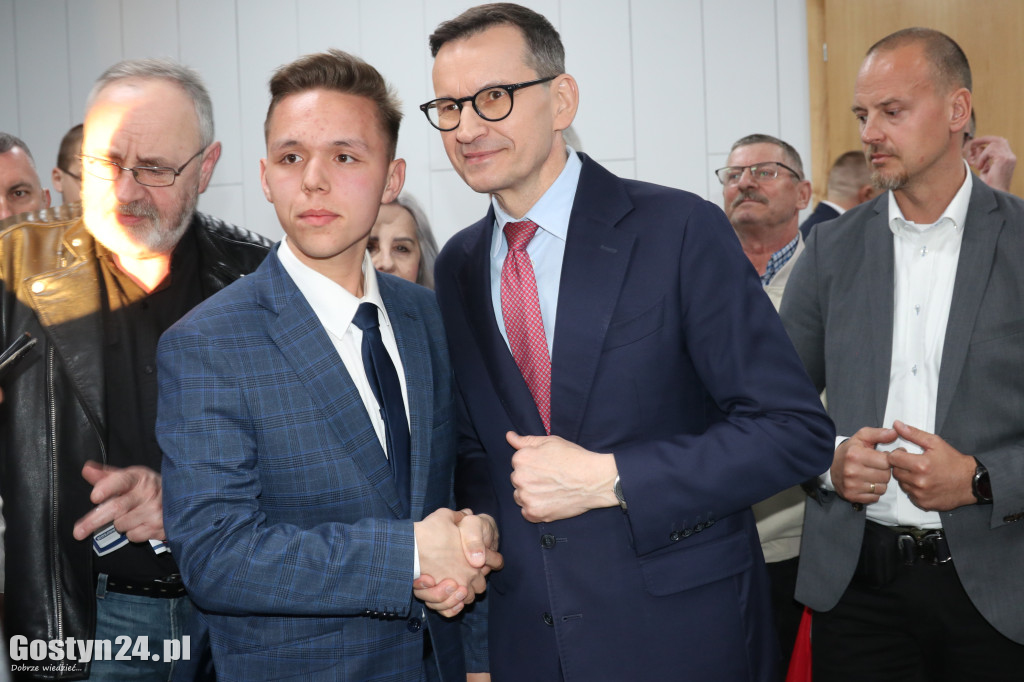 Spotkanie z Mateuszem Morawieckim w Krobi