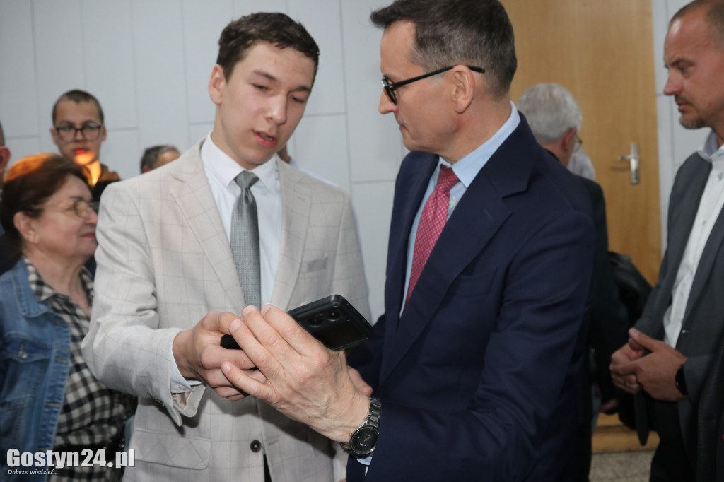 Spotkanie z Mateuszem Morawieckim w Krobi