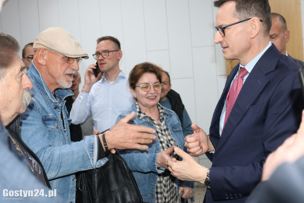 Spotkanie z Mateuszem Morawieckim w Krobi