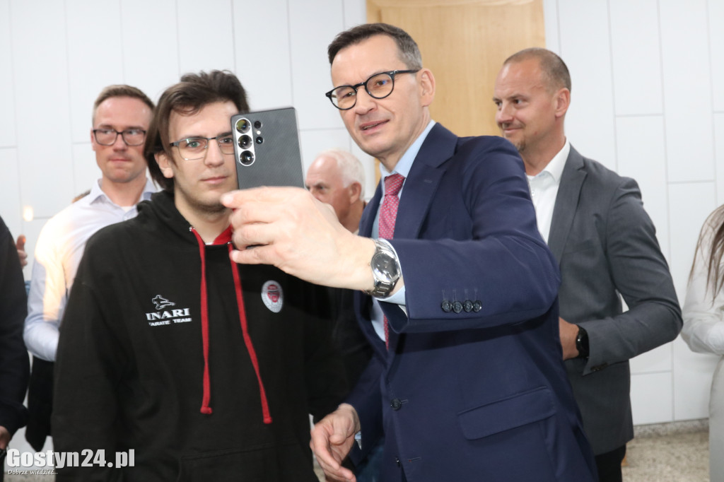 Spotkanie z Mateuszem Morawieckim w Krobi