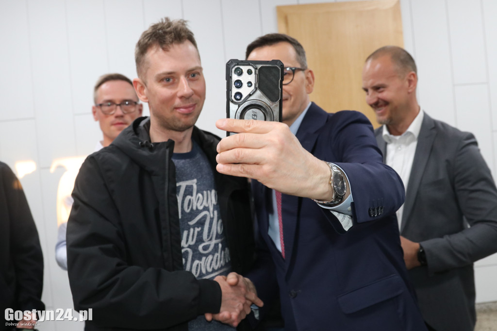 Spotkanie z Mateuszem Morawieckim w Krobi