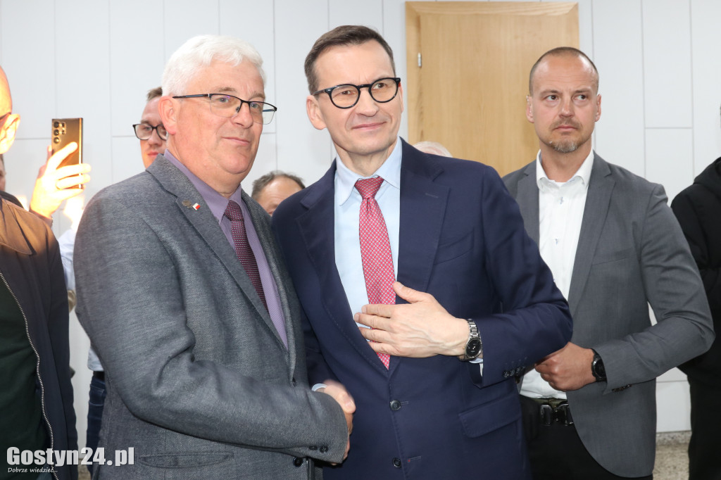 Spotkanie z Mateuszem Morawieckim w Krobi