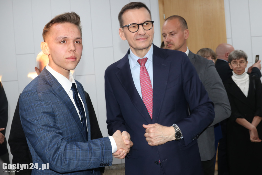 Spotkanie z Mateuszem Morawieckim w Krobi